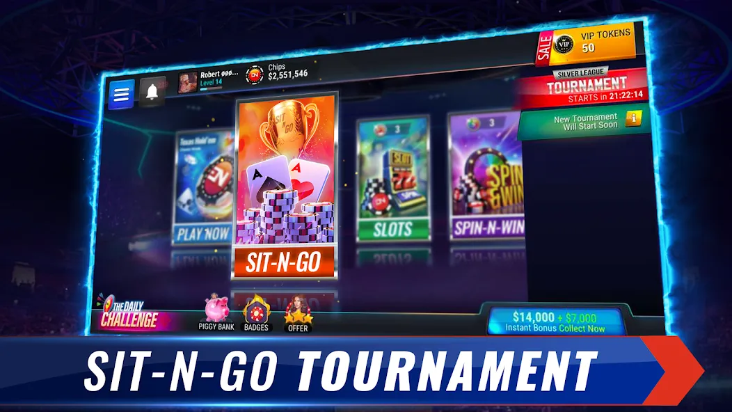 Poker Legends - Texas Hold'em (Покер Легенды) МОД/Взлом [Много денег, Монет и Все открыто] Screenshot 5