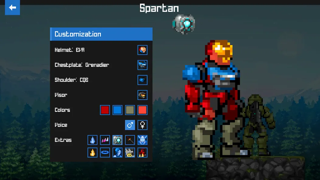 Spartan Firefight (Спартанский огневой бой) МОД/Взлом [Все открыто, Дополнительные деньги и Меню MOD] Screenshot 3