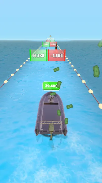 Boat Evolution (Боат Эволюшн) МОД/Взлом [Деньги, Монеты и Меню MOD] Screenshot 5