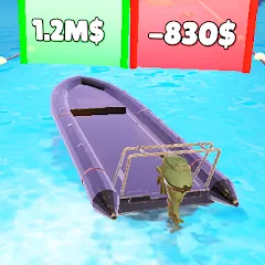 Скачать Взломанная Boat Evolution на Андроид (много денег)