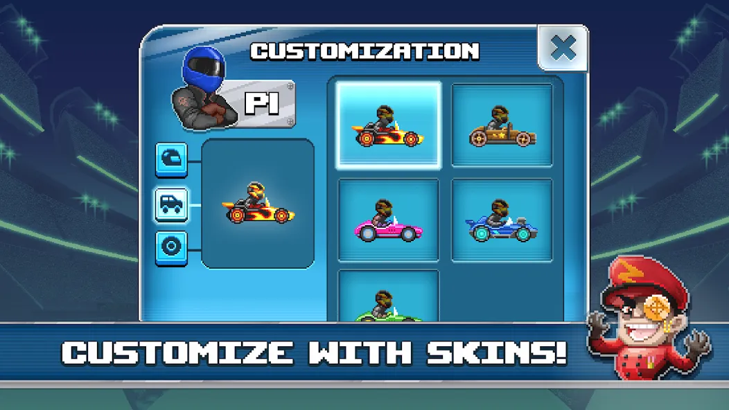 Drive Ahead! Sports МОД/Взлом [Все открыто, Дополнительные деньги и Меню MOD] Screenshot 4