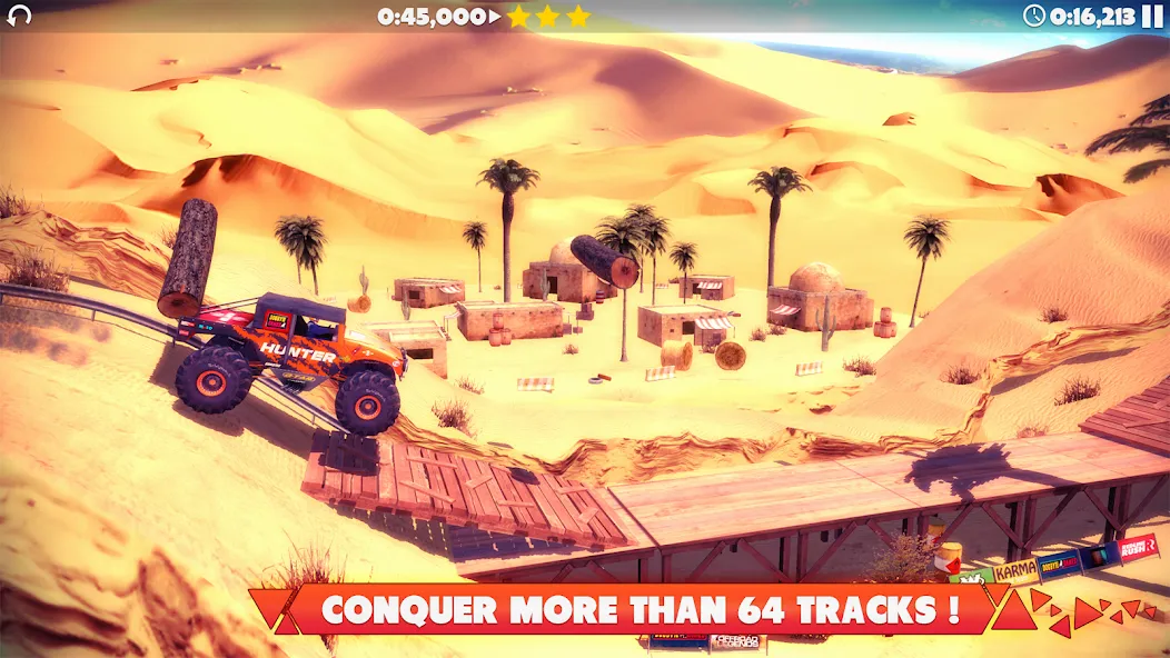 Offroad Legends 2 (Оффроад Легенды 2) МОД/Взлом [Меню, Бесконечные монеты и Открытые уровни] Screenshot 1