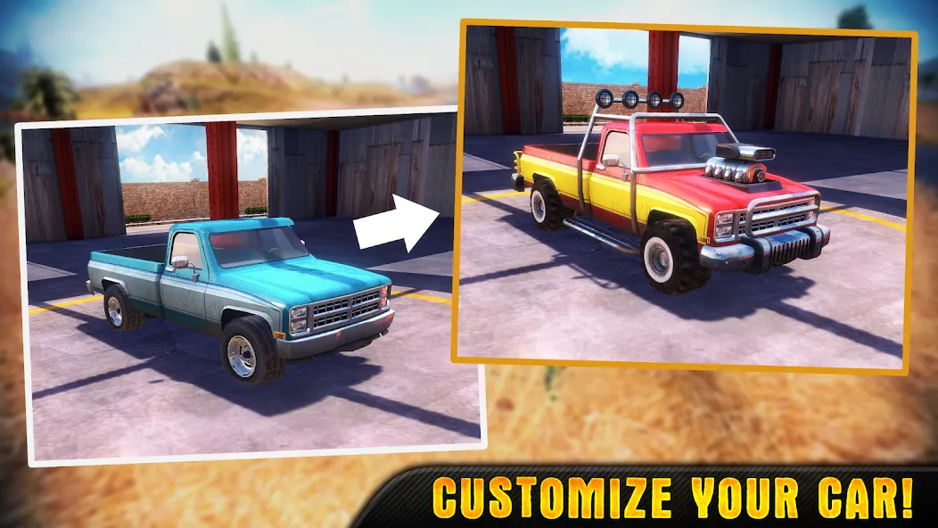 OTR - Offroad Car Driving Game (ОТР) МОД/Взлом [Меню, Бесконечные монеты и Открытые уровни] Screenshot 2