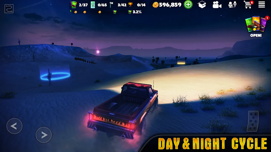 OTR - Offroad Car Driving Game (ОТР) МОД/Взлом [Меню, Бесконечные монеты и Открытые уровни] Screenshot 4