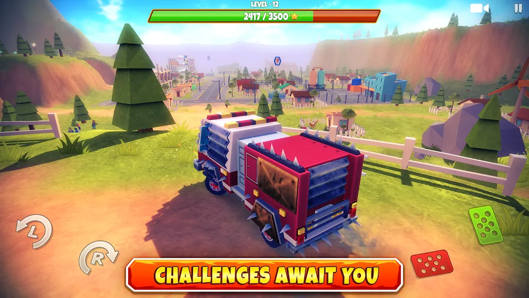 Zombie Offroad Safari (Зомби оффроуд сафари) МОД/Взлом [Меню, Бесконечные монеты и Открытые уровни] Screenshot 2