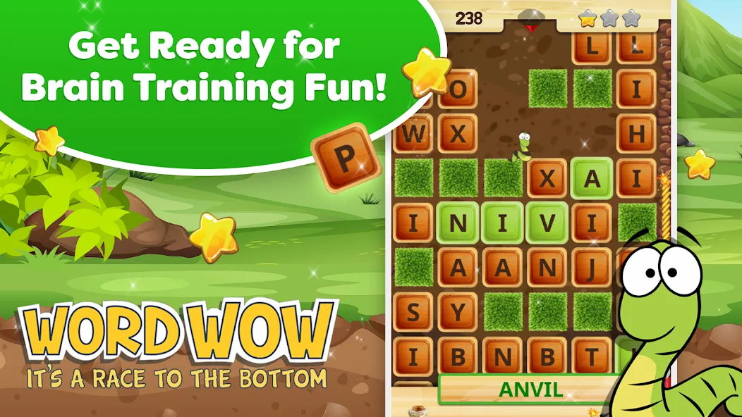 Word Wow - Brain training fun (Ворд Вау) МОД/Взлом [Много денег, Монет и Все открыто] Screenshot 1