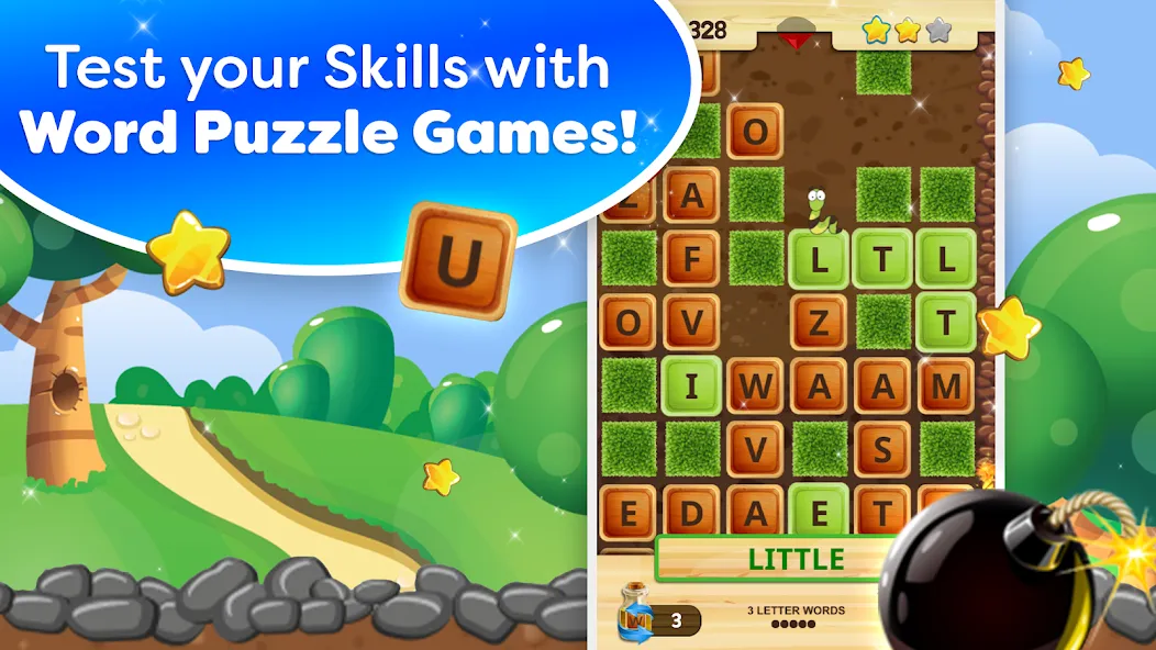 Word Wow - Brain training fun (Ворд Вау) МОД/Взлом [Много денег, Монет и Все открыто] Screenshot 2