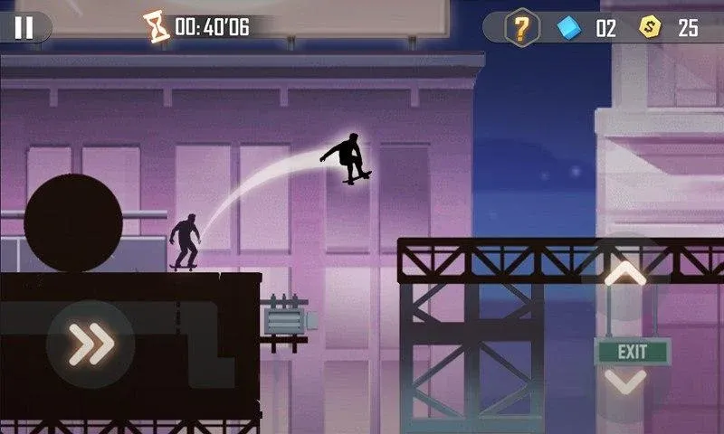 Shadow Skate МОД/Взлом [Все открыто, Дополнительные деньги и Меню MOD] Screenshot 3