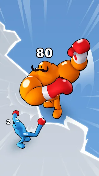 Punchy Race: Run & Fight Game (Панчи Рейс) МОД/Взлом [Много монет, Открытые уровни и Мега MOD] Screenshot 1