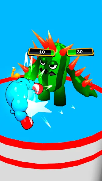 Punchy Race: Run & Fight Game (Панчи Рейс) МОД/Взлом [Много монет, Открытые уровни и Мега MOD] Screenshot 5