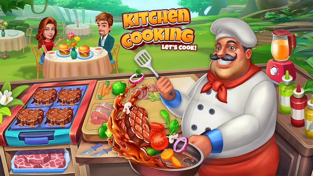 Food Cooking: Chef Restaurant МОД/Взлом [Бесконечные деньги, Монеты и Мега MOD] Screenshot 1