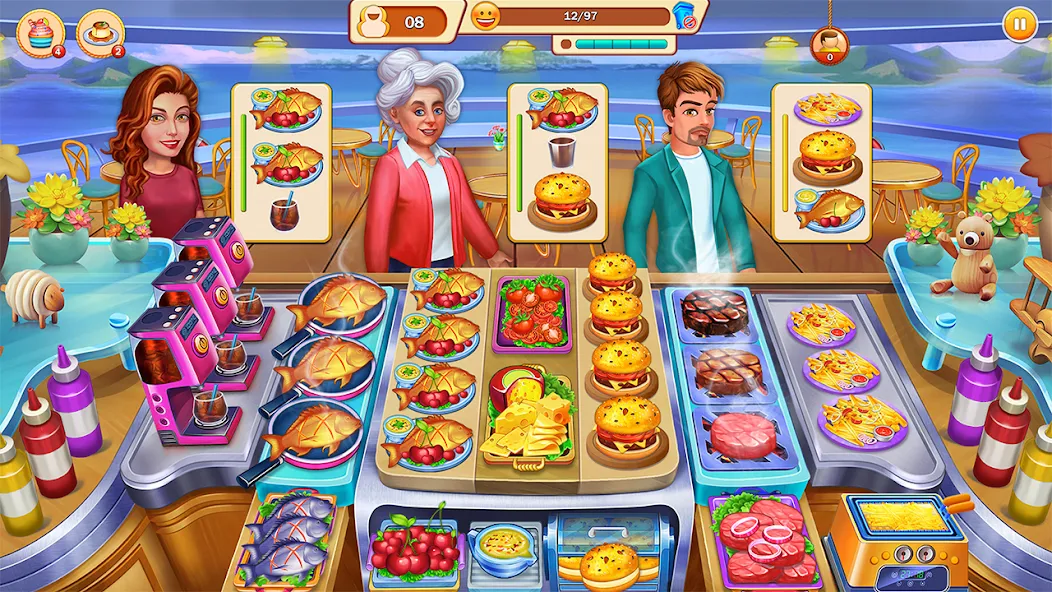 Food Cooking: Chef Restaurant МОД/Взлом [Бесконечные деньги, Монеты и Мега MOD] Screenshot 3