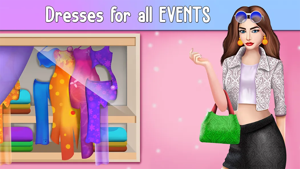 Fashion Stylist Makeup Dressup МОД/Взлом [Много монет, Открытые уровни и Мега MOD] Screenshot 5