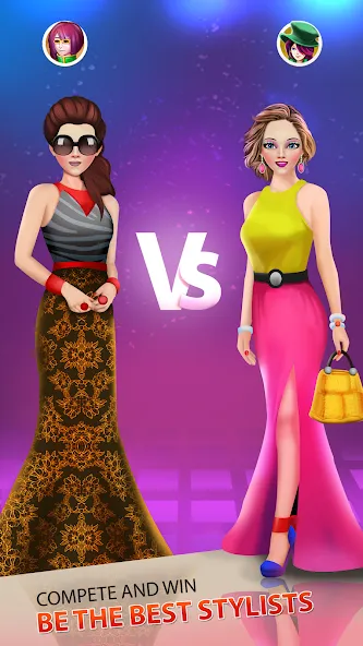 Girls Dress Up: Makeup Games МОД/Взлом [Меню, Бесконечные монеты и Открытые уровни] Screenshot 1