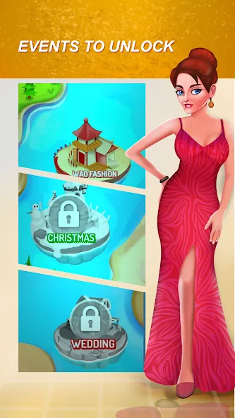 Girls Dress Up: Makeup Games МОД/Взлом [Меню, Бесконечные монеты и Открытые уровни] Screenshot 5