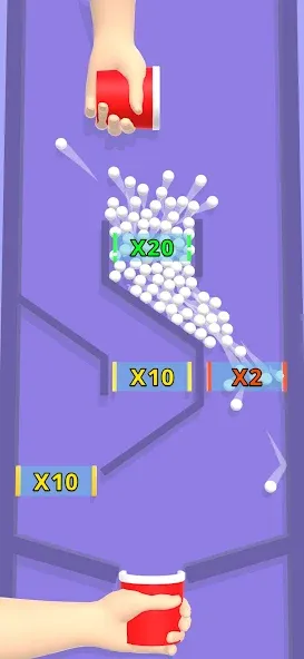 Bounce and collect (Баунс энд коллект) МОД/Взлом [Меню, Бесконечные монеты и Открытые уровни] Screenshot 1