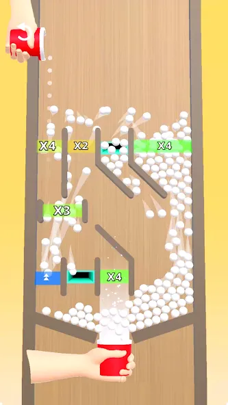 Bounce and collect (Баунс энд коллект) МОД/Взлом [Меню, Бесконечные монеты и Открытые уровни] Screenshot 4