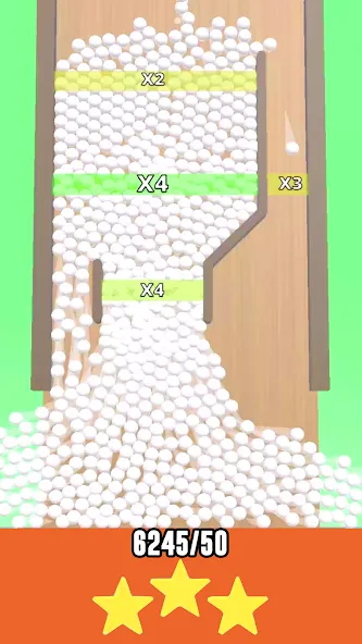 Bounce and collect (Баунс энд коллект) МОД/Взлом [Меню, Бесконечные монеты и Открытые уровни] Screenshot 5