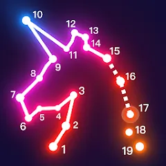 Скачать Dot it: Connect the Dots Взлом (Все уровни открыты и без рекламы) на Андроид