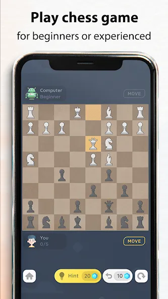 Chess: Classic Board Game МОД/Взлом [Много монет, Открытые уровни и Мега MOD] Screenshot 4