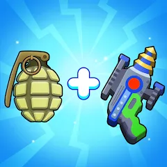 Скачать Merge Weapons：Air Island TD Взлом (Много денег) на Андроид