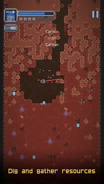 Dig Odyssey: Cosmic Miner (Диг Одиссей) МОД/Взлом [Много монет, Открытые уровни и Мега MOD] Screenshot 2
