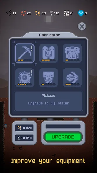 Dig Odyssey: Cosmic Miner (Диг Одиссей) МОД/Взлом [Много монет, Открытые уровни и Мега MOD] Screenshot 3