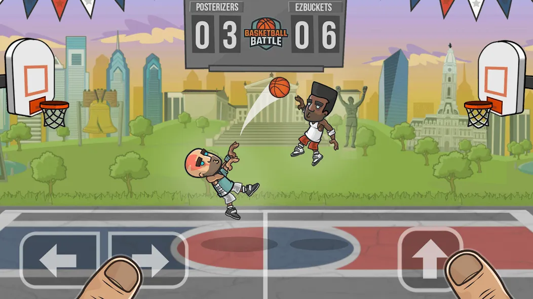 Basketball Battle МОД/Взлом [Много денег, Монет и Все открыто] Screenshot 1