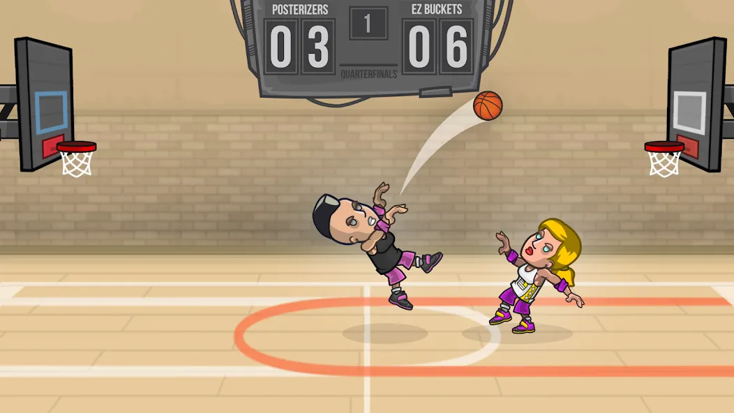 Basketball Battle МОД/Взлом [Много денег, Монет и Все открыто] Screenshot 4