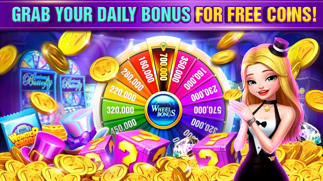 DoubleU Casino™ - Vegas Slots (ДаблЮ Казино) МОД/Взлом [Все открыто, Дополнительные деньги и Меню MOD] Screenshot 2