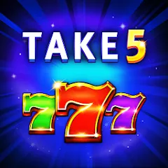 Скачать Взломанная Take 5 Vegas Casino Slot Games на Андроид (Много денег)