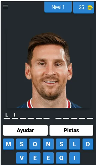 Guess Soccer Player Quiz МОД/Взлом [Много монет, Открытые уровни и Мега MOD] Screenshot 1