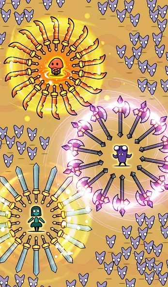 Little Hero: Survival.io (Литл Хиро) МОД/Взлом [Меню, Бесконечные монеты и Открытые уровни] Screenshot 4
