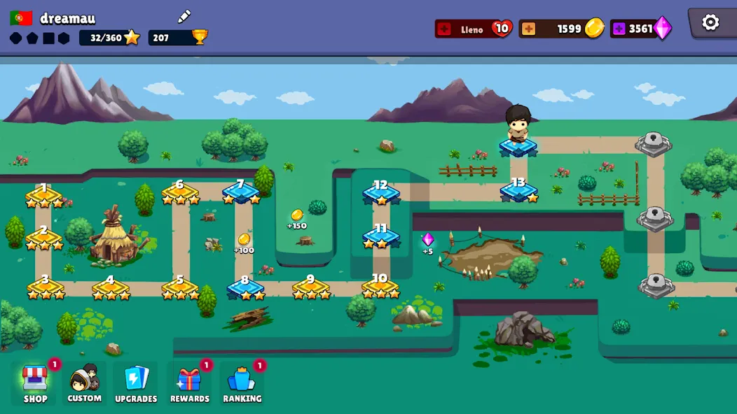 Dreamau Adventures (Дримау Эдвенчерс) МОД/Взлом [Много денег, Монет и Все открыто] Screenshot 1
