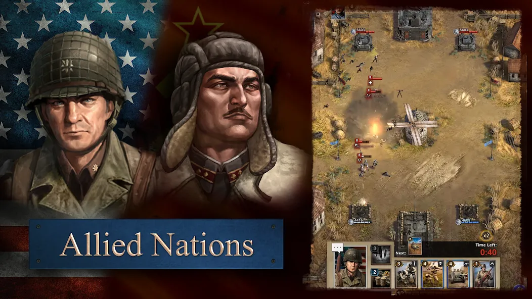 Road to Valor: World War II (Роуд ту Валор) МОД/Взлом [Много монет, Открытые уровни и Мега MOD] Screenshot 1