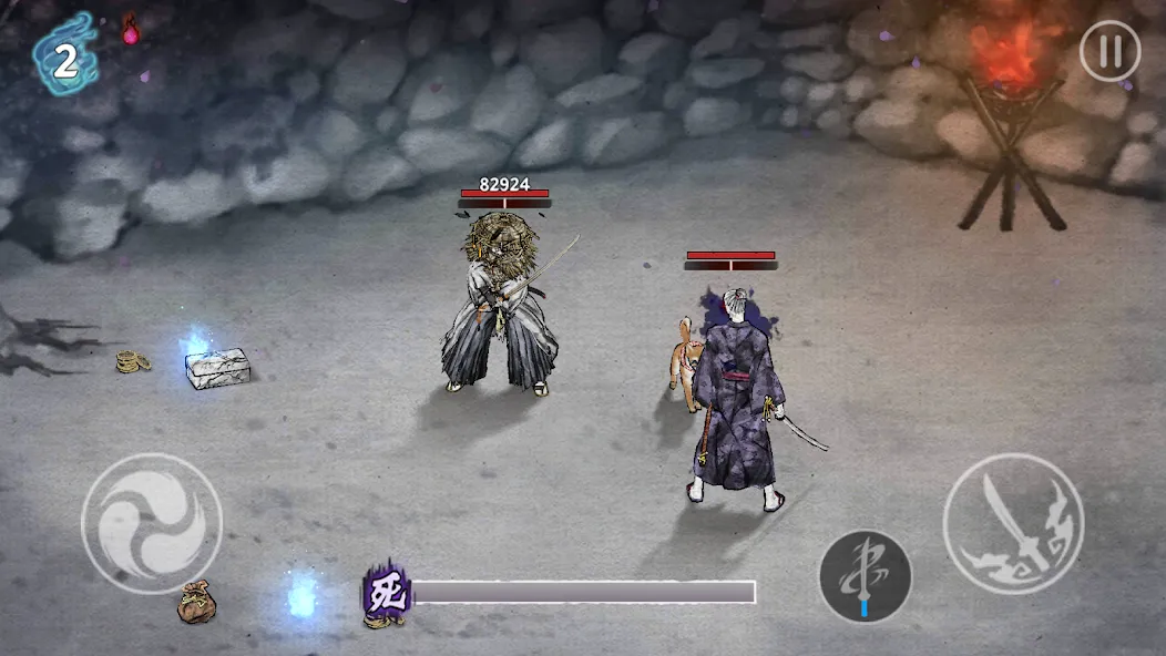 Ronin: The Last Samurai МОД/Взлом [Деньги, Монеты и Меню MOD] Screenshot 5