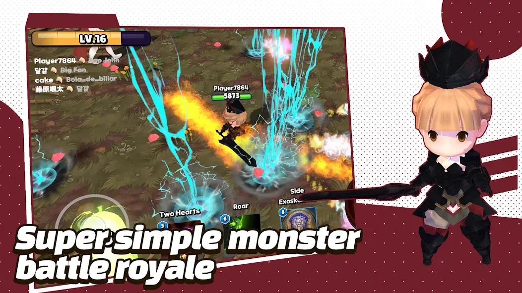 Magical Monster.io : Evolution МОД/Взлом [Все открыто, Дополнительные деньги и Меню MOD] Screenshot 1