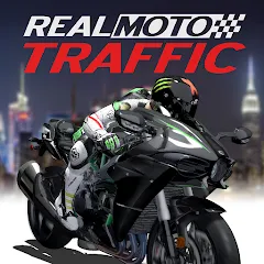 Скачать Взломанная Real Moto Traffic (много денег) на Андроид бесплатно
