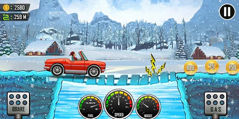 Racing the Hill МОД/Взлом [Деньги, Монеты и Меню MOD] Screenshot 2