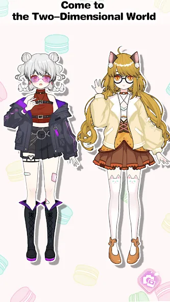 Vlinder Princess Dress up game МОД/Взлом [Много денег, Монет и Все открыто] Screenshot 2