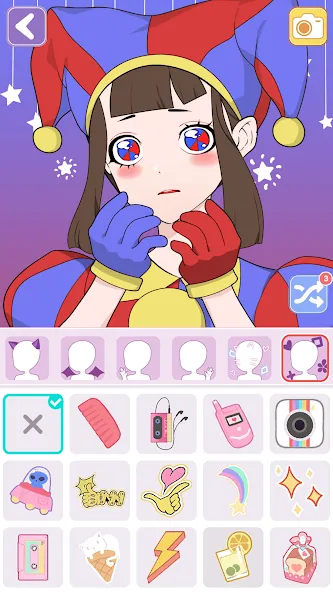 Vlinder Avatar Maker: dress up МОД/Взлом [Много денег, Монет и Все открыто] Screenshot 1