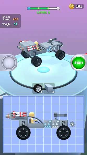 Drive & Survive МОД/Взлом [Все открыто, Дополнительные деньги и Меню MOD] Screenshot 1
