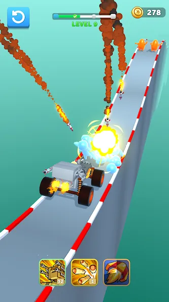 Drive & Survive МОД/Взлом [Все открыто, Дополнительные деньги и Меню MOD] Screenshot 3