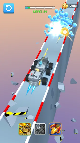 Drive & Survive МОД/Взлом [Все открыто, Дополнительные деньги и Меню MOD] Screenshot 5