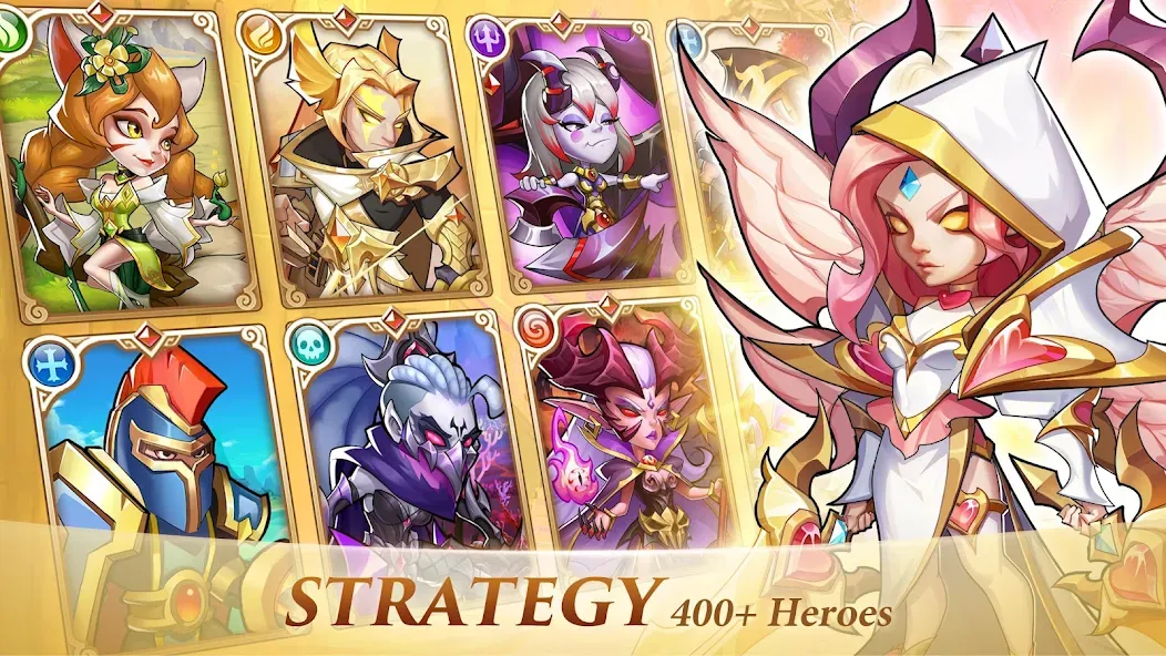 Idle Heroes (Айдел Хироес) МОД/Взлом [Деньги, Монеты и Меню MOD] Screenshot 2