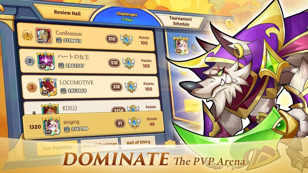 Idle Heroes (Айдел Хироес) МОД/Взлом [Деньги, Монеты и Меню MOD] Screenshot 4