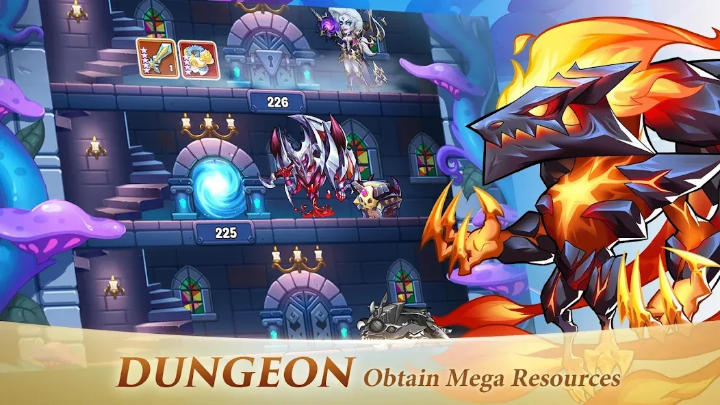 Idle Heroes (Айдел Хироес) МОД/Взлом [Деньги, Монеты и Меню MOD] Screenshot 5