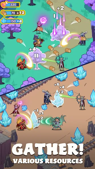 Dawn Heroes (Дон) МОД/Взлом [Много денег, Монет и Все открыто] Screenshot 1