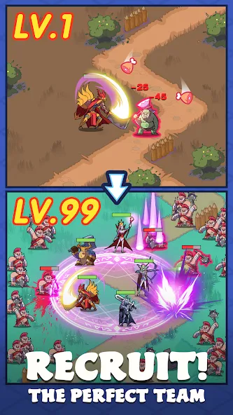 Dawn Heroes (Дон) МОД/Взлом [Много денег, Монет и Все открыто] Screenshot 3