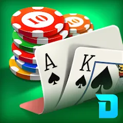 Скачать DH Texas Poker - Texas Hold'em взлом на много денег и фишек на Андроид бесплатно